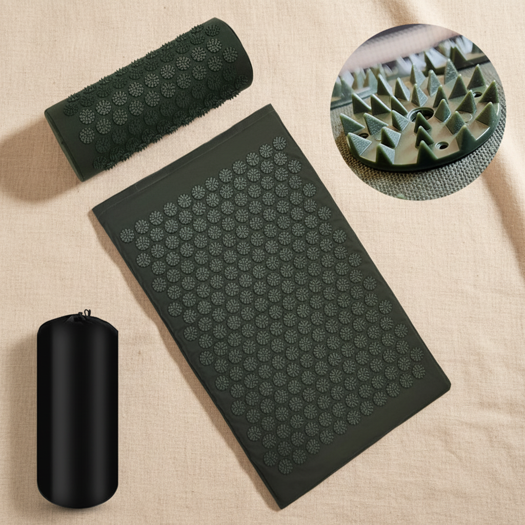 The Aculora Reset Mat — Acupressure Mat & Pillow Set